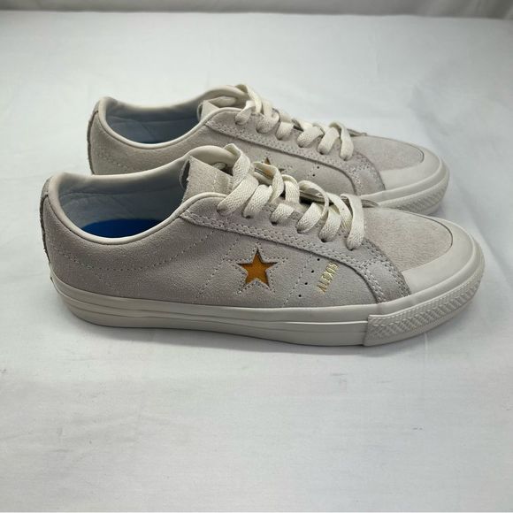 Converse One Star Pro AS 2 Ox Alexis Sablone 166401C White/Coast/Gold M 4.5/W 6 - Picture 3 of 8